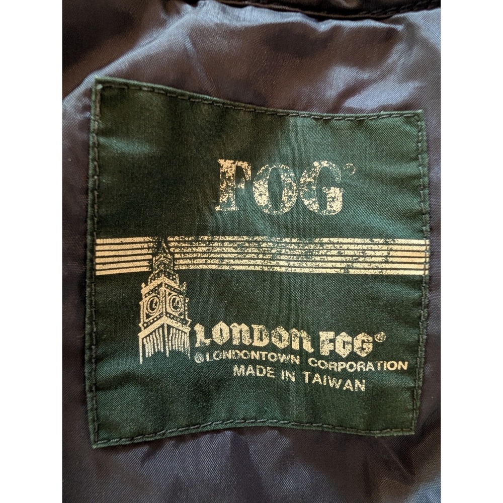 Vintage London Fog Harrington Bomber Jacket Zip Out Liner Beige Mens Size Large - Picture 3 of 13